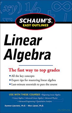 Schaums Easy Outline of Linear Algebra Revised (Schaum's Easy Outlines) - Seymour Lipschutz [KSIĄŻKA]