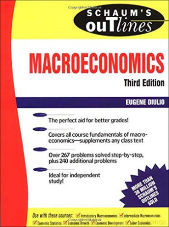 Schaum's Outline of Macroeconomics (Schaum's Outline Series) - Eugene Diulio [KSIĄŻKA]