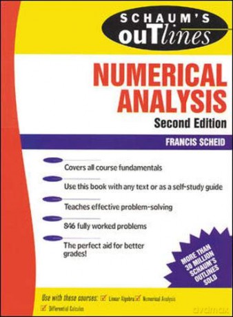 Schaum's Outline of Numerical Analysis (Schaum's Outline Series) - Francis Scheid [KSIĄŻKA]