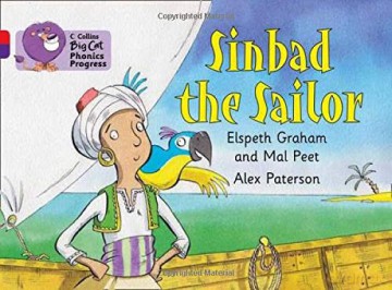 Sinbad the Sailor: Band 02A Red A/Band 08 Purple (Collins Big Cat Phonics Progress) - Mal Peet [KSIĄŻKA]