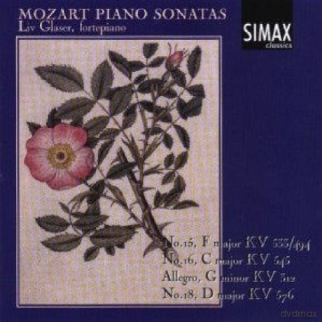 Liv Glaser: Wolfgang Amadeus Mozart: Piano sonatas vol 5 [CD]