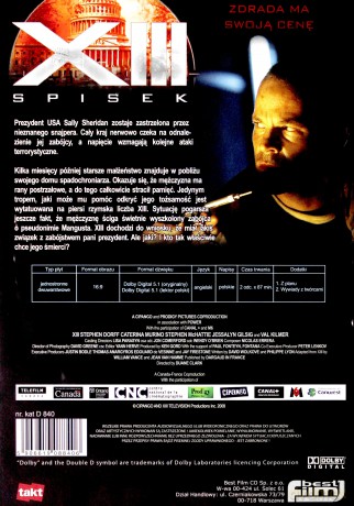 XIII. Spisek [2DVD]