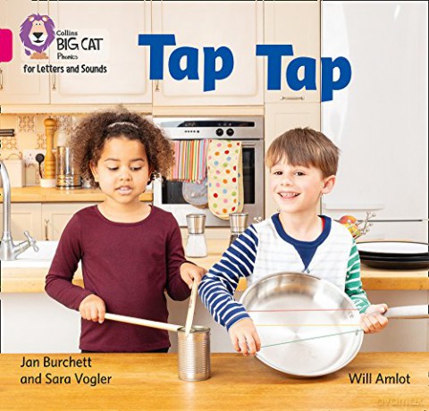 Tap Tap: Band 01A/Pink A (Collins Big Cat Phonics for Letters and Sounds) - Jan Burchett [KSIĄŻKA]