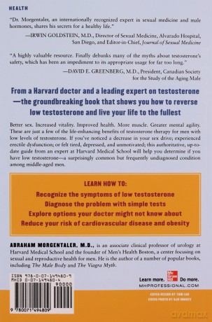 Testosterone for Life: Recharge Your Vitality, Sex Drive, Muscle Mass, and Overall Health - Abraham Morgentaler [KSIĄŻKA]