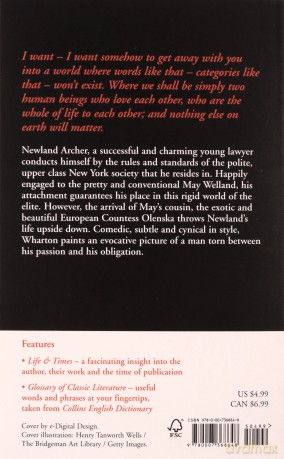 The Age of Innocence (Collins Classics) - Edith Wharton [KSIĄŻKA]