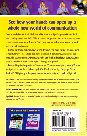 The American Sign Language Phrase Book with DVD [KSIĄŻKA]
