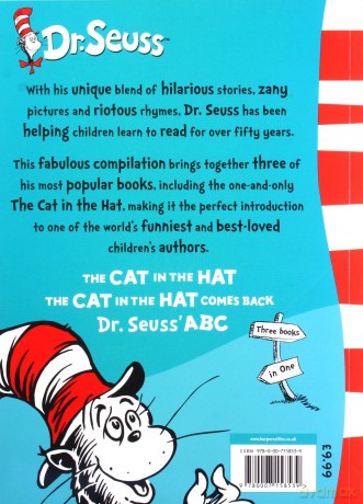 The Best of Dr. Seuss: The Cat in the Hat, The Cat in the Hat Comes Back, Dr. Seuss's ABC - Dr. Seuss [KSIĄŻKA]