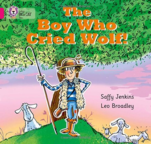 The Boy who Cried Wolf: Band 01B/Pink B (Collins Big Cat) - Saffy Jenkins [KSIĄŻKA]