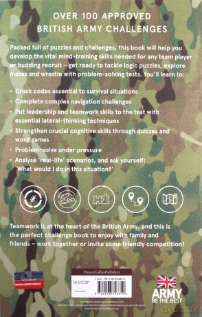 The British Army Challenge Book: The must-have puzzle book for this Christmas! (Quiz Books) - Dr Gareth Moore [KSIĄŻKA]