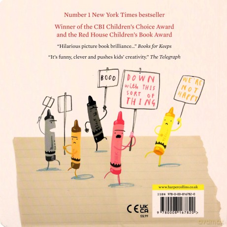 The Day The Crayons Quit - Drew Daywalt [KSIĄŻKA]