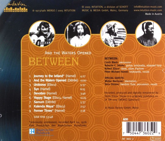 Gruppe Between: And The Waters Opened [CD]