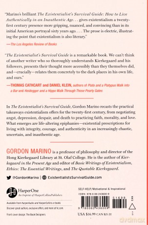 The Existentialist's Survival Guide: How to Live Authentically in an Inauthentic Age - Gordon Marino [KSIĄŻKA]