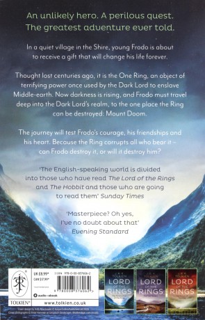 The Fellowship of the Ring: Book 1 (The Lord of the Rings) - J. R. R. Tolkien [KSIĄŻKA]