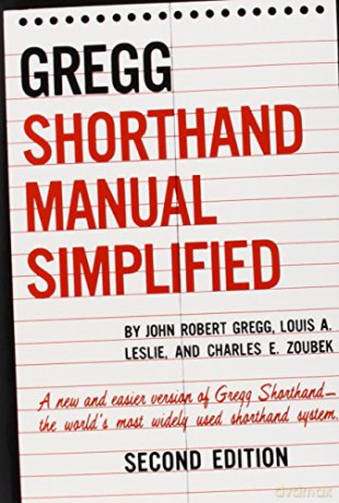 The GREGG Shorthand Manual Simplified - John Gregg [KSIĄŻKA]