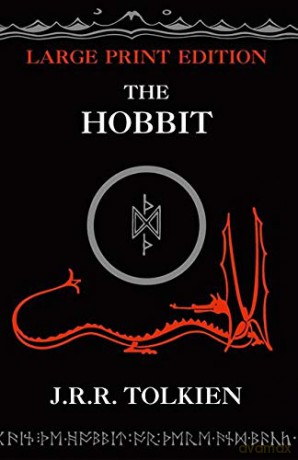 The Hobbit (Large type edition) - Tolkien [KSIĄŻKA]