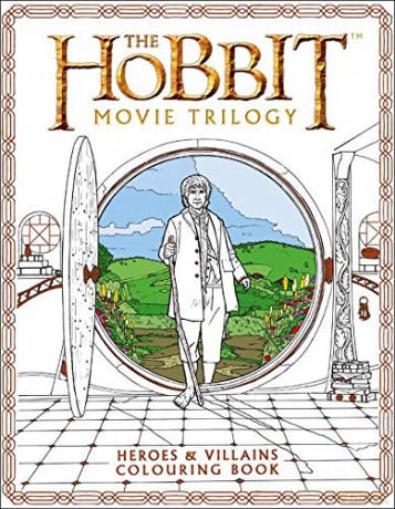 The Hobbit Movie Trilogy Colouring Book: Heroes and Villains (Colouring Books) - Warner Brothers [KSIĄŻKA]