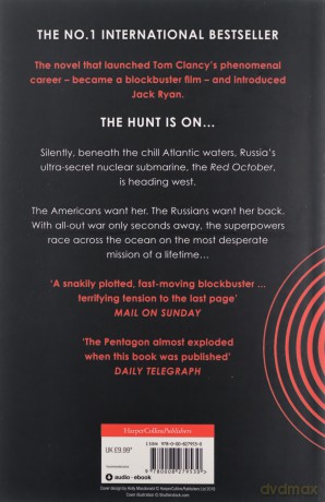 The Hunt for Red October - Tom Clancy [KSIĄŻKA]