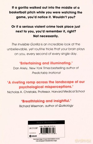 The Invisible Gorilla: And Other Ways Our Intuition Deceives Us - Christopher Chabris [KSIĄŻKA]
