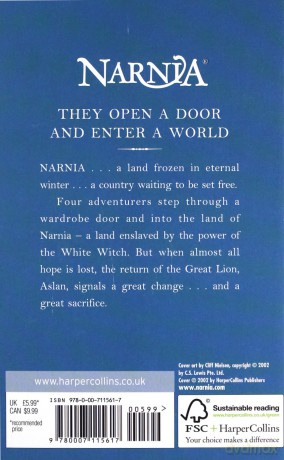 The Lion, the Witch and the Wardrobe: Book 2 (The Chronicles of Narnia) - C. S. Lewis [KSIĄŻKA]