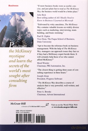 The McKinsey Way: Using the Techniques of the World's Top Strategic Consultants to Help You and Your Business - Ethan Rasiel [KSIĄŻKA]