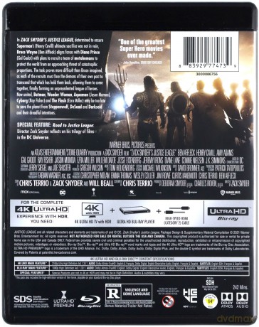 Liga Sprawiedliwości [Blu-Ray 4K]+[Blu-Ray]