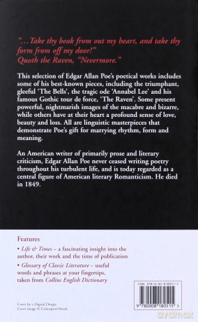 The Raven and Other Selected Poems (Collins Classics) - Edgar Allan Poe [KSIĄŻKA]