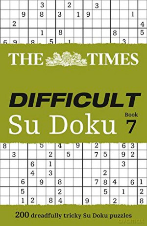 The Times Difficult Su Doku Book 7: 200 dreadfully tricky Su Doku puzzles - Puzzler Media [KSIĄŻKA]