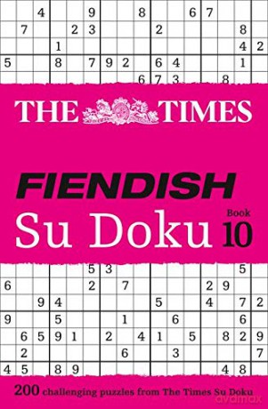 The Times Fiendish Su Doku Book 10: 200 challenging Su Doku puzzles (The Times Fiendish Su Doku Puzzle Books) [KSIĄŻKA]