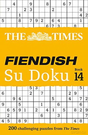 The Times Fiendish Su Doku Book 14: 200 challenging Su Doku puzzles (The Times Fiendish Su Doku Puzzle Books) [KSIĄŻKA]