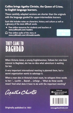 They Came to Baghdad: Level 5, B2+ (Collins Agatha Christie ELT Readers) - Christie [KSIĄŻKA]