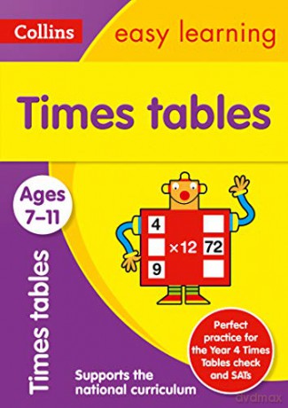Times Tables Ages 7-11: Ideal for home learning (Collins Easy Learning KS2) [KSIĄŻKA]