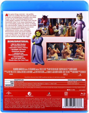 Shrek the Third (Shrek Trzeci) [Blu-Ray]