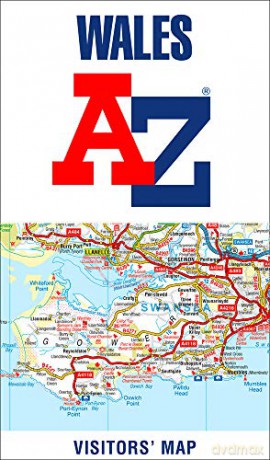 Wales A-Z Visitors' Map [KSIĄŻKA]