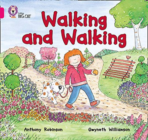 Walking and Walking: Band 01A/Pink A (Collins Big Cat) - Anthony Robinson [KSIĄŻKA]
