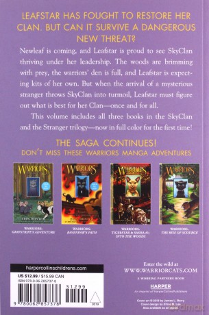 Warriors: SkyClan and the Stranger: 3 Full-Color Warriors Manga Books in 1! (Warriors Graphic Novel) - Erin Hunter [KSIĄŻKA]