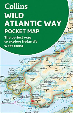 Wild Atlantic Way Pocket Map: The perfect way to explore Ireland's west coast [KSIĄŻKA]