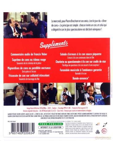 Le Dîner de Cons (Kolacja dla palantów) [Blu-Ray]