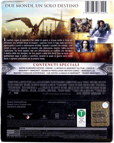 Warcraft (Warcraft: Początek) (steelbook) [Blu-Ray]