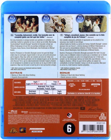 Much Ado About Nothing (Wiele hałasu o nic) [Blu-Ray]