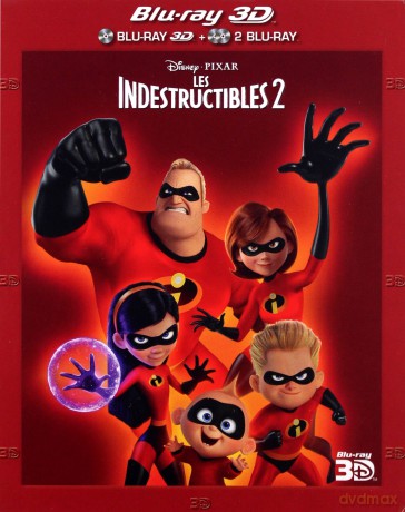 Incredibles 2 (Iniemamocni 2) (Disney) [Blu-Ray 3D]+[2xBlu-Ray]