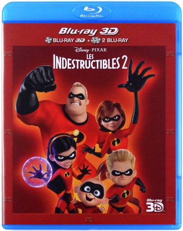 Incredibles 2 (Iniemamocni 2) (Disney) [Blu-Ray 3D]+[2xBlu-Ray]