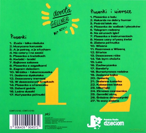 Dorota Gellner: Dla dzieci [2CD]