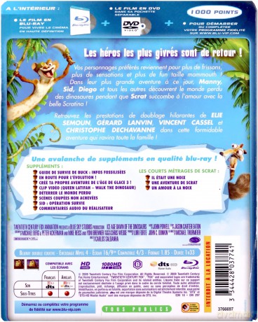 Ice Age: Dawn of the Dinosaurs (Epoka lodowcowa 3: Era dinozaurów) [Blu-Ray]