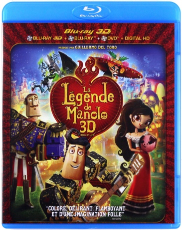 The Book of Life (Księga życia) [Blu-Ray 3D]+[Blu-Ray]+[DVD]