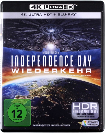 Independence Day: Resurgence (Dzień Niepodległości: Odrodzenie) [Blu-Ray 4K]+[Blu-Ray]