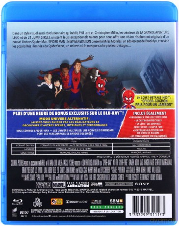 Spider-Man: Into the Spider-Verse (Spider-Man Uniwersum) [Blu-Ray]