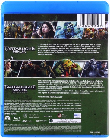 Teenage Mutant Ninja Turtles Collection (Wojownicze żółwie ninja) [2xBlu-Ray]