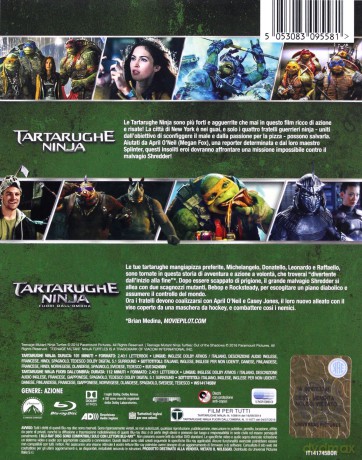 Teenage Mutant Ninja Turtles Collection (Wojownicze żółwie ninja) [2xBlu-Ray]