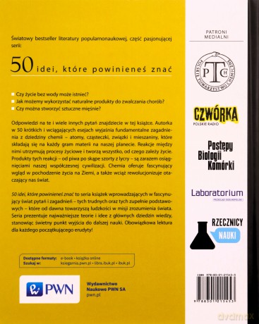 Chemia. 50 idei, które powinieneś znać - Hayley Birch [KSIĄŻKA]