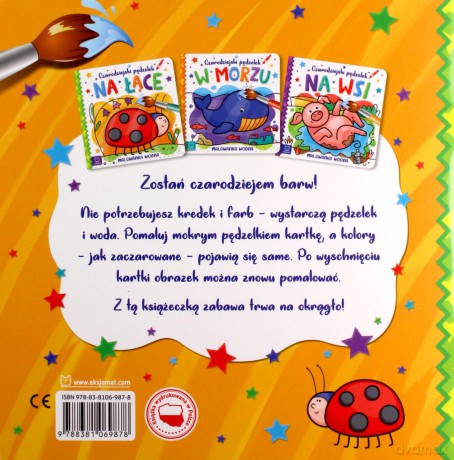 Czarodziejski pędzelek. Na łące. Malowanka wodna [KSIĄŻKA]